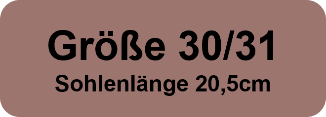 Größe 30/31 Sohlenlänge 20,5cm