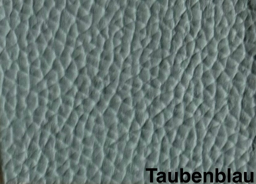 Leder Taubenblau