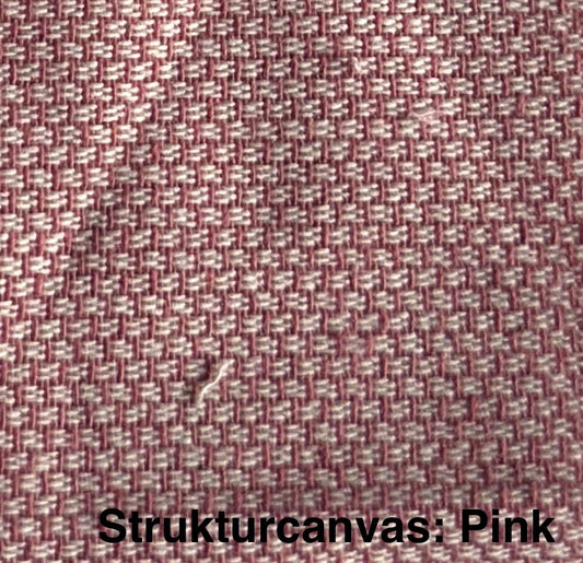 Canvas Strukturcanvas Pink