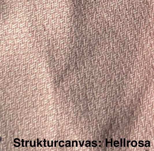 Canvas Strukturcanvas Hellrosa