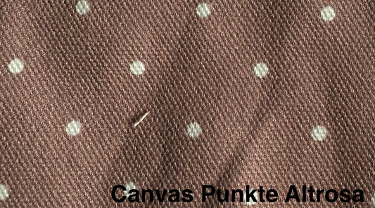 Canvas Punkte Altrosa