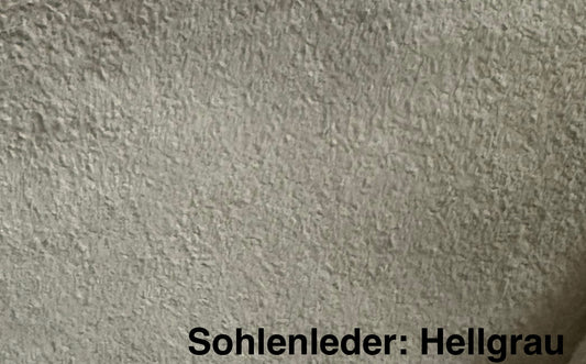 Sohlenleder Hellgrau